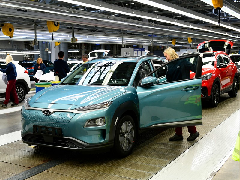 Hyundai Kona Elektric z Nošovic